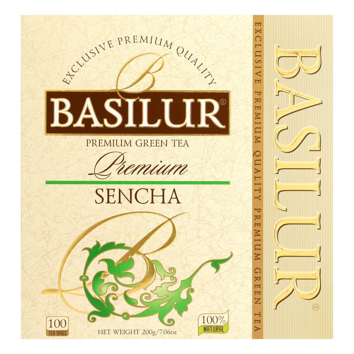 Basilur Premium Sencha - 100 x 2 g