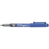 Pozostałe akcesoria dla plastyków - Pilot Pen Pilot 267333 felt Pen vsignpen mazaków, niebieski SW-VSP - miniaturka - grafika 1
