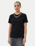 Koszulki i topy damskie - Silvian Heach T-Shirt GPP25098TS Czarny Regular Fit - miniaturka - grafika 1