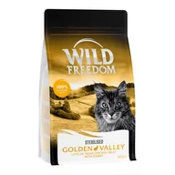 Sucha karma dla kotów - 2 + 1 gratis! Wild Freedom, karma sucha dla kota, 3 x 400 g - Adult "Golden Valley" Sterilised, królik - miniaturka - grafika 1