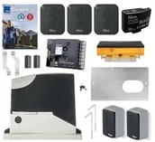 Zestawy do bram - Nice Zestaw ROBUS 400 ERA FLOR do bram przesuwnych do 400 kg + 3 Piloty + Lampa SŁUPKOWA - miniaturka - grafika 1