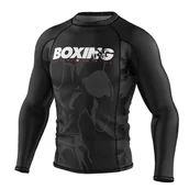 Kimona, stroje i obuwie - Koszulka sportowa męska Rashguard do MMA EXTREME HOBBY BOLD BOXING - miniaturka - grafika 1
