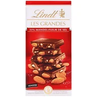 Czekolada - LINDT czekolada Les Grandes 150g Mandel gorzka migdał - miniaturka - grafika 1
