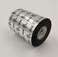 Etykiety do drukarek - Zebra Taśma termotransferowa 83mm x 300mb woskowo-żywiczna - miniaturka - grafika 1