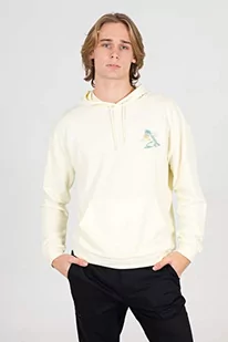 Hurley Męska bluza M Lazy Days Mleczko kokosowe l CW0857 - Bluzy męskie - miniaturka - grafika 1
