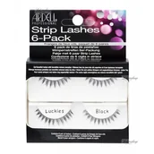 Sztuczne rzęsy i akcesoria - Ardell Strip Lashes 6-Pack - Zestaw 6 par rzęs - LUCKIES BLACK - miniaturka - grafika 1