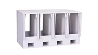 Wyłączniki światła i elektryczne - Eaton Osłona zacisków 3P NZM3-4-XKSA 266801 266801 - miniaturka - grafika 1