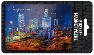 Magnes puzzle Warszawa ILP-MAG-PUZZ-WAR-01 - Pan Dragon - Magnesy - miniaturka - grafika 1