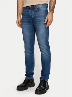 United Colors Of Benetton Jeansy 4MCP57BC8 Granatowy Slim Fit - Spodnie męskie - miniaturka - grafika 1