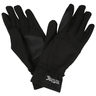 Rękawiczki męskie Regatta Softshell Glv III Rozmiar rękawiczek: XL / Kolor: czarny - Rękawice narciarskie - miniaturka - grafika 1