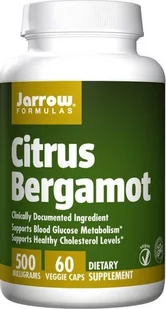 JARROW JARROW Citrus Bergamot Ekstrakt z Pomarańczy Bergamotki 500mg 60 kapsułek - Serce i układ krążenia - miniaturka - grafika 1