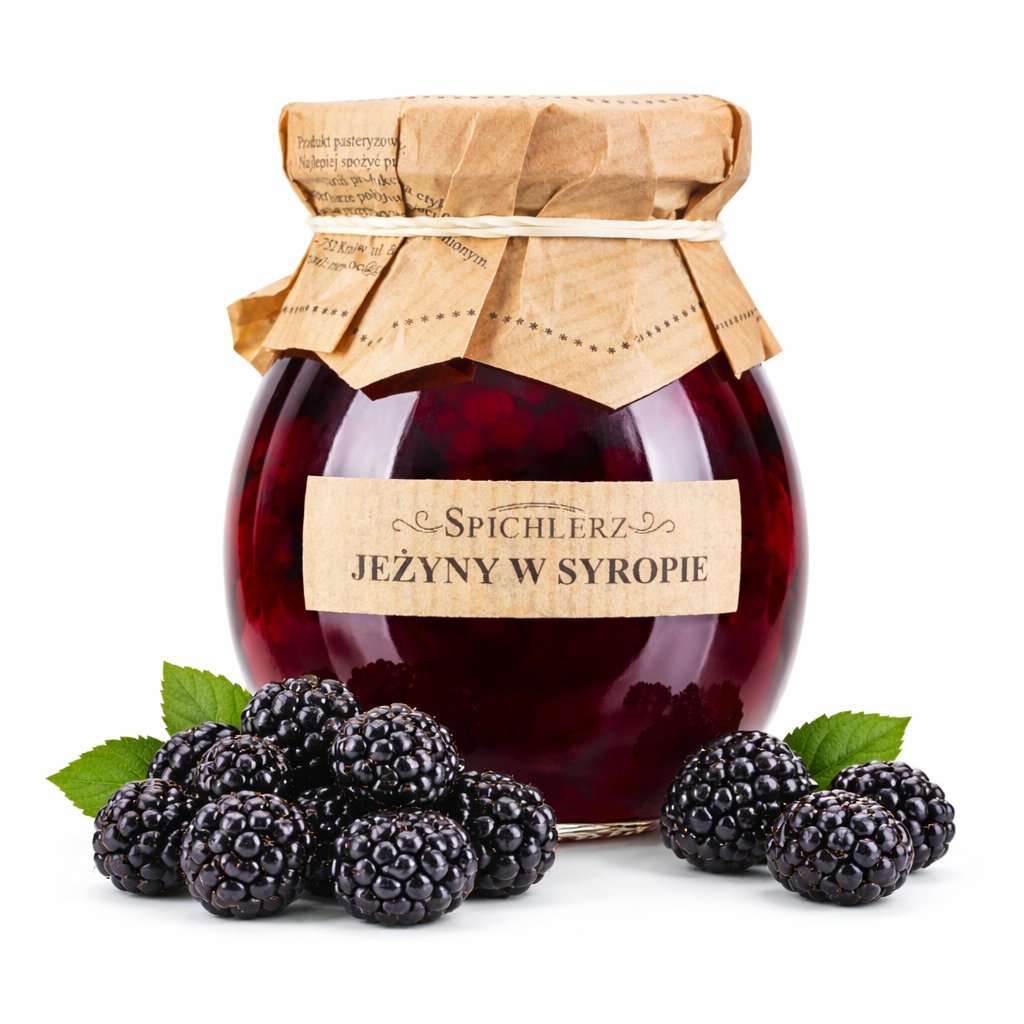 Jeżyny w syropie 280g