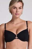 Stroje kąpielowe - Hunkemöller Góra od bikini Holbox Czarny - miniaturka - grafika 1