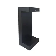 Lampy ogrodowe - DPM Lampa ogrodowa zewnętrzna MIN IP54 30 cm czarna DPM - miniaturka - grafika 1