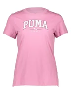 Koszulki i topy damskie - Puma Koszulka "Squad" w kolorze jasnoróżowym - miniaturka - grafika 1