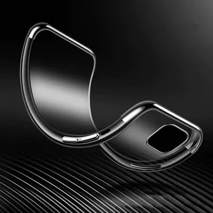 Clear Color case żelowy pokrowiec etui z metaliczną ramką Samsung Galaxy A52s 5G / A52 5G / A52 4G czarny - Etui i futerały do telefonów - miniaturka - grafika 5