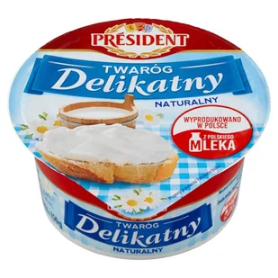 Président - twaróg delikatny naturalny homogenizowany - Sery - miniaturka - grafika 1