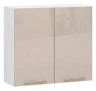 Szafki kuchenne - Nowoczesna szafka kuchenna cappuccino połysk W6-F04 - miniaturka - grafika 1