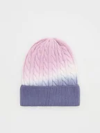 Czapki dla dzieci - Reserved - Czapka z efektem gradientu - fioletowy - miniaturka - grafika 1
