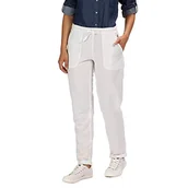 Spodnie damskie - Regatta damskie spodnie bawełniane Quanda Coolweave biały 14 - miniaturka - grafika 1