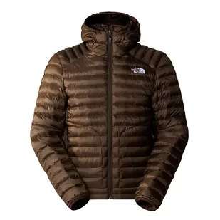 Kurtka The North Face Huila 0A85A3HCF1 - brązowa - Kurtki i kamizelki sportowe męskie - miniaturka - grafika 1