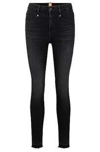BOSS Damskie spodnie Kitt Hr BC, czarny 2, 29W / 34L - Spodnie damskie - miniaturka - grafika 1