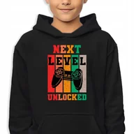 Bluzy dla dziewczynek - Bluza Dziecięca Z Kapturem 140 Cm Next Level Unlocked Gravity Falls Wzory - miniaturka - grafika 1