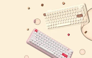 Dareu Z82 Bluetooth + 2.4G brązowa - Klawiatury - miniaturka - grafika 6