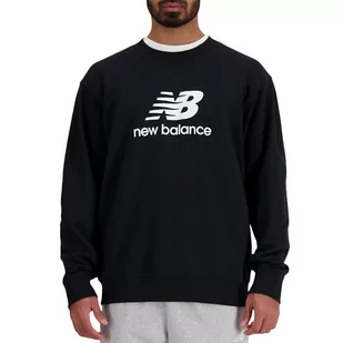 Bluza New Balance MT41500BK - czarna - Bluzy sportowe męskie - miniaturka - grafika 1