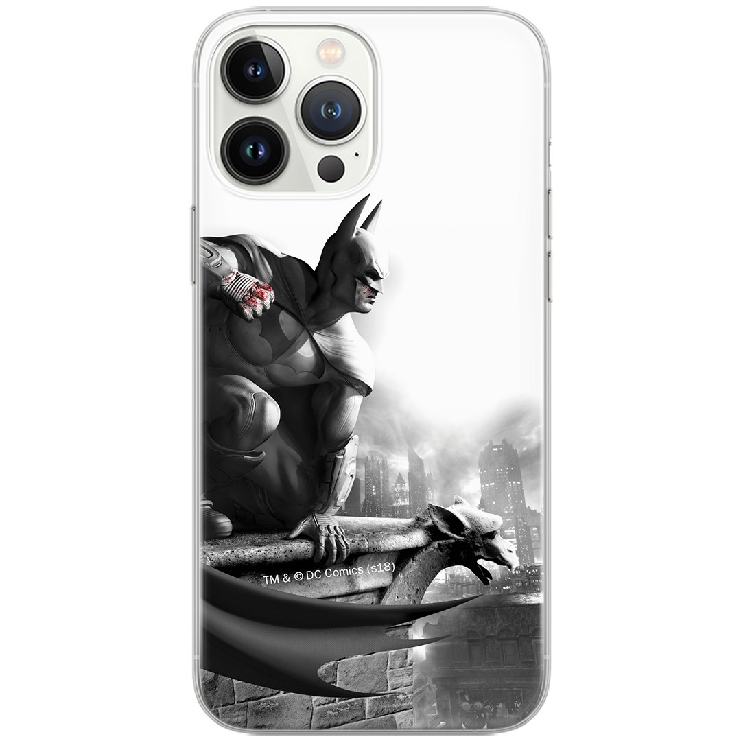 Etui do Samsung M33 5G Batman 017 DC Nadruk pełny Biały