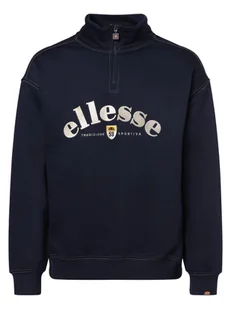 ellesse Męska bluza nierozpinana Mężczyźni Bawełna niebieski jednolity, XS - Bluzy męskie - miniaturka - grafika 1