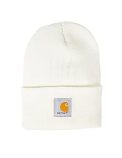 Carhartt M??czy?ni Watch Hat Czapka Zimowa, Bia?y - Czapki damskie - miniaturka - grafika 1