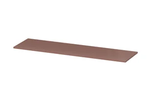 Blat łazienkowy Meissen Keramik Kontra 160x43 cm czerwony mat S1004-016 - Blaty meblowe i parapety okienne - miniaturka - grafika 1