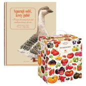 Książki kucharskie - Puzzle Paczka od Mikołaja: Szparagi solić, krety gubić, Puzzlove CzuCzu 1000 el. Pomidory - miniaturka - grafika 1