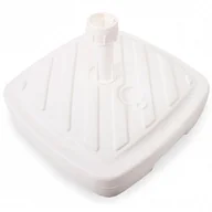 Parasole ogrodowe - Podstawa do parasola PATIO 40x40cm 15l Biała - miniaturka - grafika 1