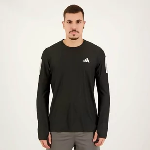 adidas Męska koszulka z długim rękawem, M biała - Koszulki męskie - miniaturka - grafika 1