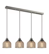 Lampy sufitowe - Azzardo Lampa Wisząca Zwis 4pł MORA DEL-8150-4PL AZZDEL-8150-4PL - miniaturka - grafika 1