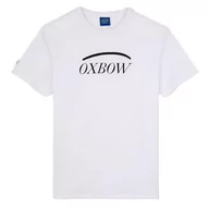 Koszulki męskie - OXBOW T-shirt męski, biały, M - miniaturka - grafika 1