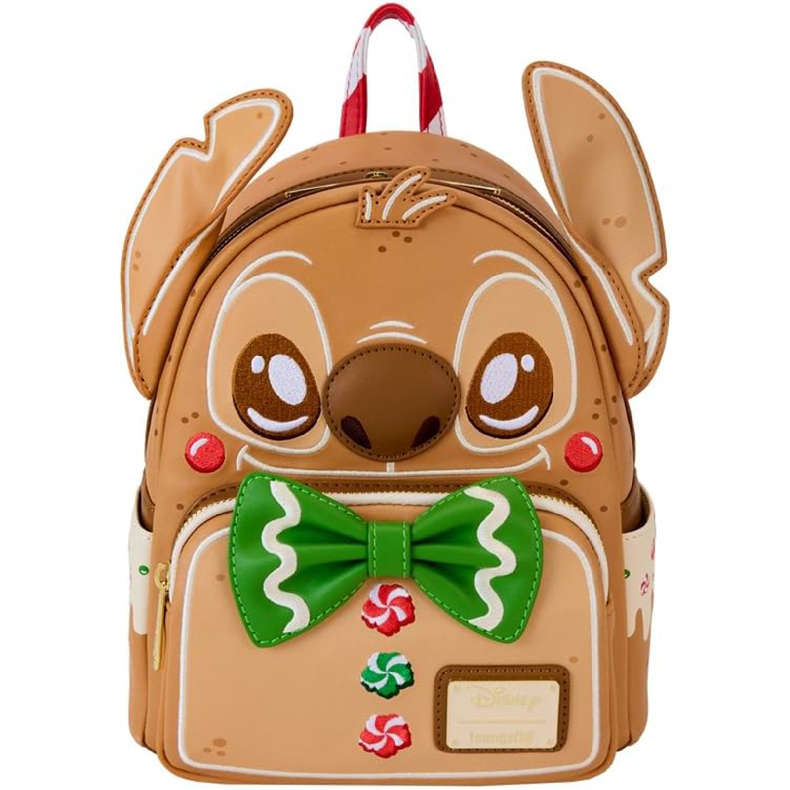 Loungefly Disney Lilo & Stitch - Mini plecak Stitch Gingerbread Boże Narodzenie