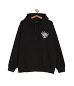 Bluzy męskie - Bluza Męska VANS Scratched Records Pullover Black VN000PA9BLK1 S - Vans - miniaturka - grafika 1