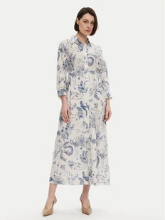 Fracomina Sukienka koszulowa FJ25SD3004W621N4 Niebieski Regular Fit - Sukienki - miniaturka - grafika 1