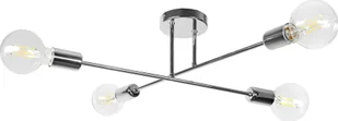Lampa wisząca Orno SOLO 4P E27, lampa wisząca, max. 4x60W, chrom - Lampy sufitowe - miniaturka - grafika 1