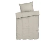 Pościel - LIVARNO home Pościel z bawełny muślinowej, 140 x 200 cm (Beżowy) - miniaturka - grafika 1