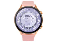 Smartwatch - BLOW Smartwatch X19 Bluetooth różowy 89-012# - miniaturka - grafika 1