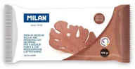 Masy plastyczne - Glina do modelowania air dry 400g brązowa - MILAN - miniaturka - grafika 1