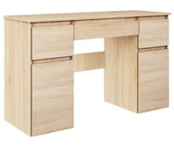 Biurka - Biurko dwuszafkowe MEGAN B1 dąb sonoma - miniaturka - grafika 1