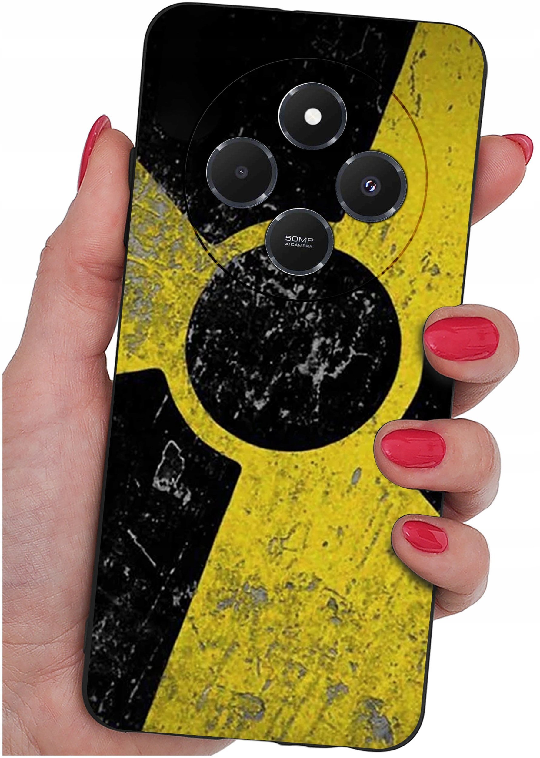 Etui do Xiaomi Redmi 14C WZORYSILIKONOWE MATT CASE + SZKŁO 9H