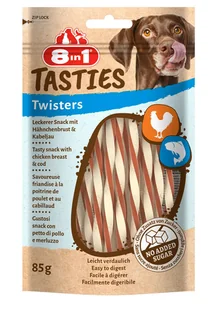 8in1 Przysmak dla psa Delights Twister skręcane Pałeczki - Przysmaki dla psów - miniaturka - grafika 2
