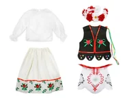 Stroje karnawałowe - ZESTAW GÓRALKA 116-128 5el - miniaturka - grafika 1