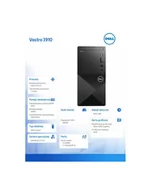 Zestawy komputerowe - Dell  Vostro 3910 MT Win11Pro i3-12100/8GB/256GB SSD/Intel UHD 730/DVD RW/WLAN + BT/Kb/Mouse/3Y ProSupport - miniaturka - grafika 1